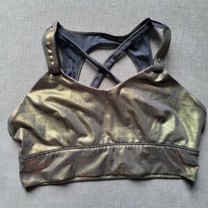Born Primitive Milk & Muscles Nursing Sports Bra - Gold Digger